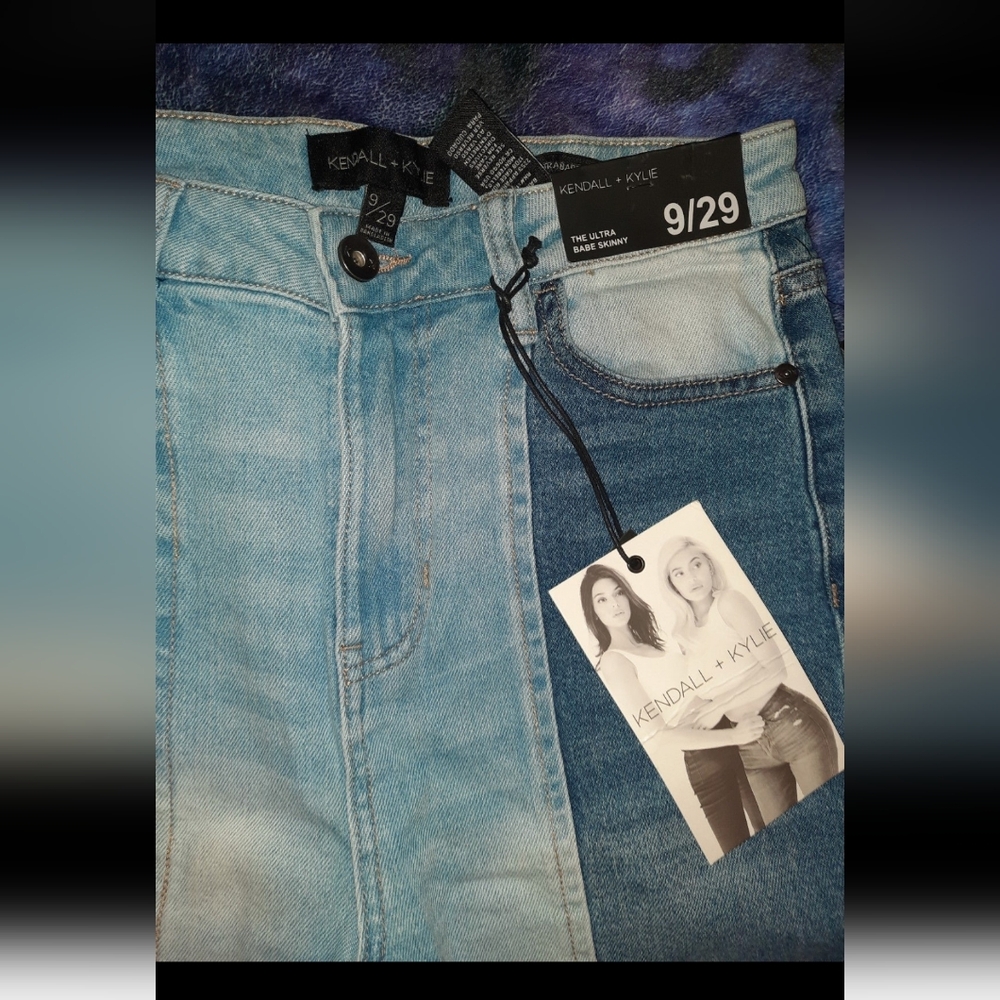 Kendall & Kylie Two Tone Jeans Size 9